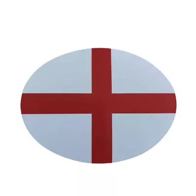 1x SMALL Plain England Red & White Flag Car Sticker Bumper Window Country Flag • £1.99