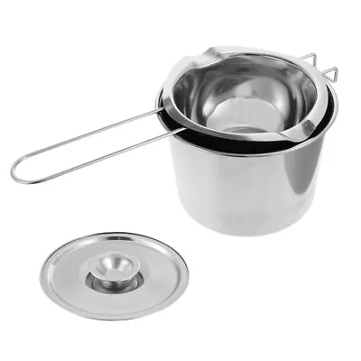 Stainless Steel Double Boiler Pot With Handle - 14CM-QX • £16.88