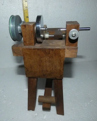 £10 • Buy Model Treadle Wood Turning Lathe