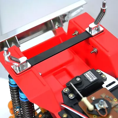 Aluminum Body Stay Bottom Mount Holder Plate For Tamiya/Clod Buster/Bullhead RC • £25.18