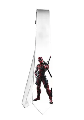 Avengers DeadPool Marvel Necktie Neck Tie Halloween Cosplay Costumes • $17.60