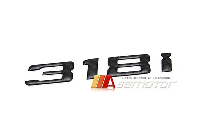 $16.19 • Buy Rear Trunk Lid Emblem Badge Carbon Fiber Letters 318i Fits BMW E36 E46 E90 F30