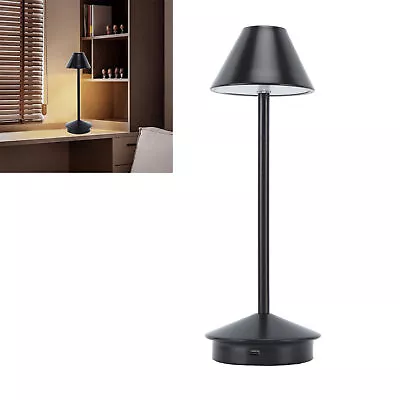 Cordless Table Lamp Modern Style Iron Art 3 Color Stepless Dimming SP • $22.01