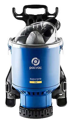 PACVAC Superpro 700 Commercial Dry Backpack Vacuum Cleaner • $399