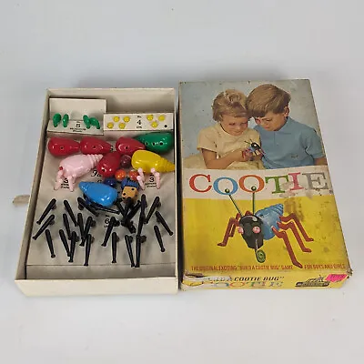 1949 Cootie Build A Bug Vintage Game - 2 Broken Pieces • $24.95