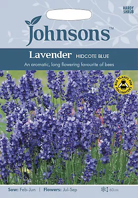 Johnsons Flowers & Plants Seeds  BEST Prices UP TO 15% OFF MULTI-BUY Pack-4 • £2.49