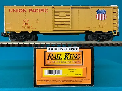 MTH Railking Box Car Union Pacific O/O27 UP Boxcar 30-4108A From RTR Set • $29.95