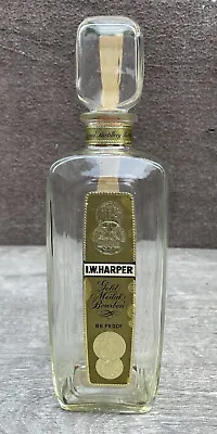 I. W. Harper Gold Medal Bourbon Bottle Decanter Louisville Kentucky  • $20