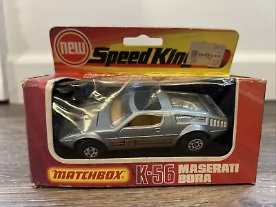 Matchbox Speed Kings K-56 Maserati Bora 1:43 Scale 1976 In Box Vintage • $49.99