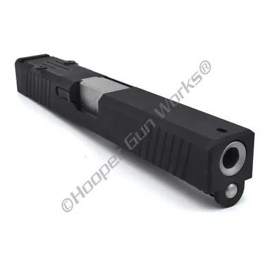 HGW Complete Upper For Glock 17 Black Chamfer RMR Slide Flush Stainless Barrel • $169.97