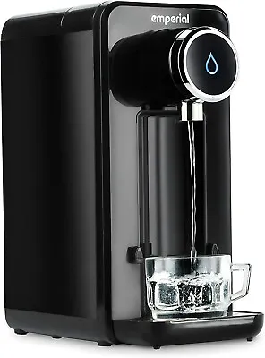 Emperial 2.5L Instant Hot Water Dispenser Fast Boil Kettle Drip Tray - Black • £89.99