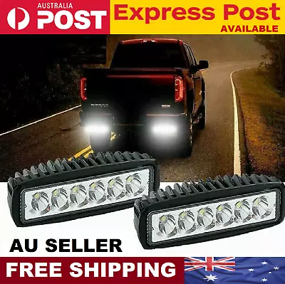 6inch Cree LED Light Bar Flood 18W Spot Beam Off Road Work Driving Lamp Car SUV  • $76.98