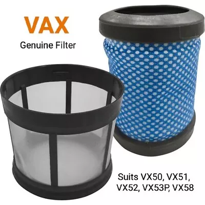 Vax Genuine Stick Vacuum Filter For SlimVac VX50 VX51 VX52 VX53 VX53P VX58 • $18.95