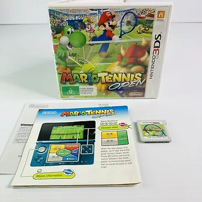 Mario Tennis Open (Nintendo 3DS 2DS 2012) AUS PAL Complete • $29.95