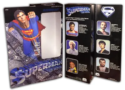 Mego SUPERMAN BOX For 12  Action Figure SUPERMAN THE MOVIE (BOX ONLY!)  • $26