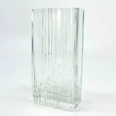 Iittala Sointu Vase Glass Vase Design Tapio Effect Scale Finland H 16.2cm • £42.30