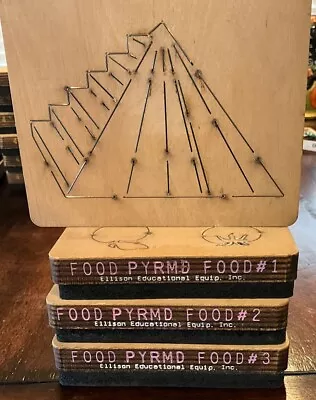 Ellison SureCut Lot Of 4 Food Pyramid & Food Die Retired Set • $78.99