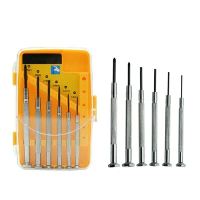 $4.89 • Buy 6Pc Precision Mini Screwdriver Set Phone Watch Jewellery Electronic Repair Tool