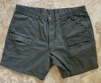 Bill Blass Mens Sage Green Shorts Waist 38” Lots Of Pockets ;) • $15.50