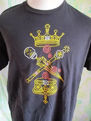 Macbeth Scottish Play Shakespeare Out Of Print Illustrated Theater T-shirt XL • $19.99