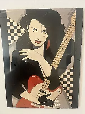 1990 Luis Preciado “Rock N’ Roll Fantasy”  Art Print Giclee”Nagel Style” Women • $59