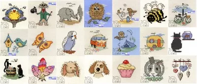 Mouseloft Mini Cross Stitch Kits - Stitchlets - #1 - **15% Off For 3 Or More** • £4.15