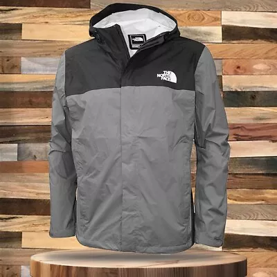 The North Face Men's Venture 2 Dryvent Waterproof Hooded Jacket-Vanadis Grey • $89.96
