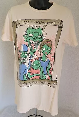 Bay Island T Shirt Size M Mens Multicolor A Day To Remember Zombies • $25.64