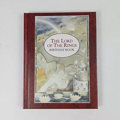 The Lord Of The Rings Birthday Book Illustrated By Alan Lee 1993 Hardcover • £28.68