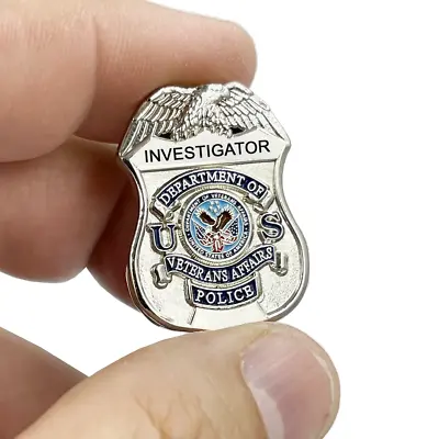$10.99 • Buy BL7-017 VA Veterans Affairs Police INVESTIGATOR Administration Officer Shield La
