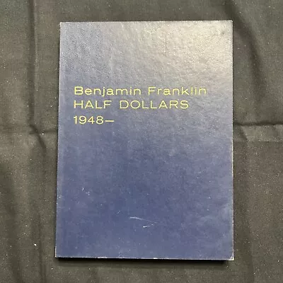 Franklin Half Dollars 1948 - Meghrig Gem Album Used • $19.99