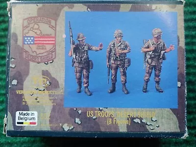 Verlinden US Troops Desert Shield (3 Figures) Resin 1/35 #552 • $5.19