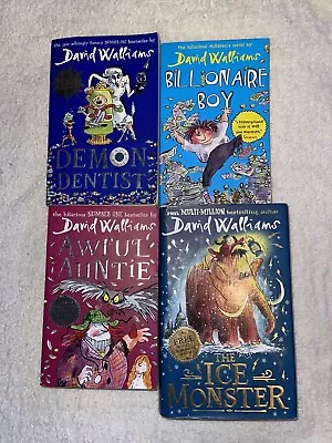 David Walliams Book Bundle X 4 Free P&P Lots Listed (SU24) • £11.99