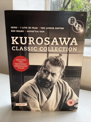 £32.50 • Buy Kurosawa Classic Collection - BFI DVD Box Set - Complete & Very Good Condition