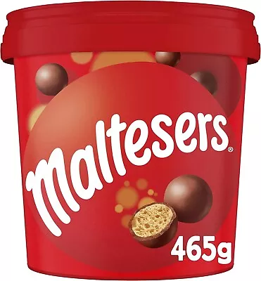 Maltesers Milk Chocolate Snack And Share Party Bucket 465g New • $13.55