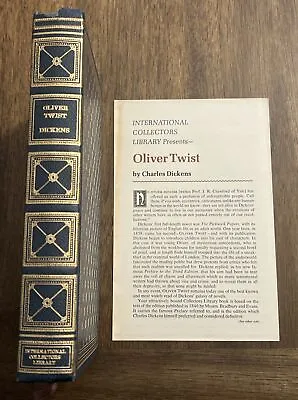 Oliver Twist By Charles Dickens International Collectors Library • £10.44