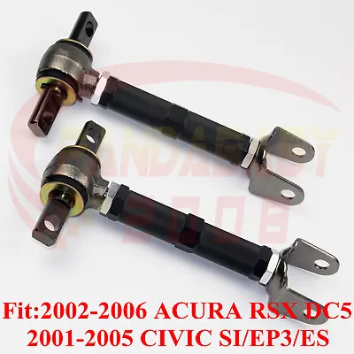 For HONDA CIVIC 01-05 SI EP3 ES /ACURA RSX 02-06 DC5 REAR SUSPENSION CAMBER KIT • $66.93