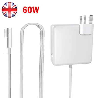 60W AC Power Adapter Charger For MacBook Pro 13  A1185 A1244 A1280 A1342 L-Tip • £15.99