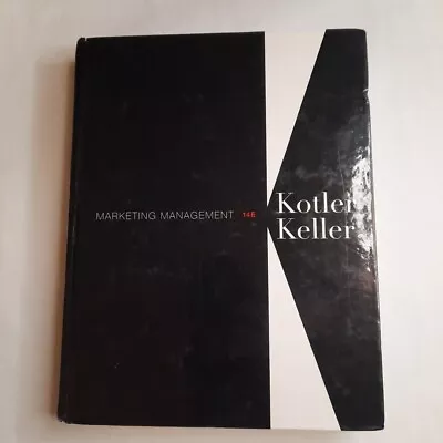 Marketing Management [14th Edition] Kotler Keller Pearson Textbook  • $22.90