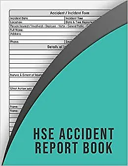 £6.33 • Buy HSE Accident Report Book Accident Incident Log Book Perfect For Construction Si
