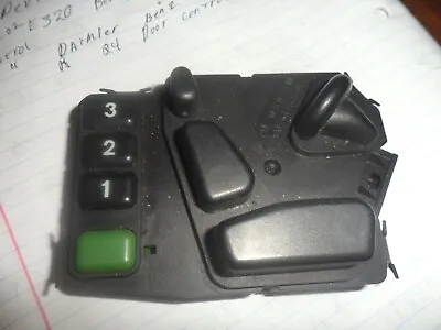 98-03 Mercedes W210 E320 Driver Seat Front Left Control Switch 2108208910 OEM • $20