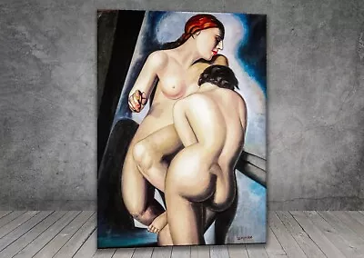 Tamara De Lempicka Two Nudes CANVAS PAINTING ART PRINT 1314 • £16.36