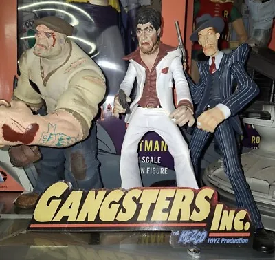 3 Gangsters Mezco Neca Toy Figure Figue Lot Scarface 6 Inch • $160.79