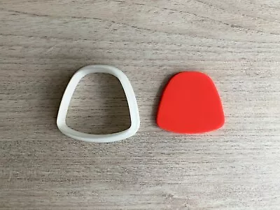 Fluffy Rounded Trapezoid Cookie Cutter Fondant Jewelry Mini Clay Earring Cutter • $2