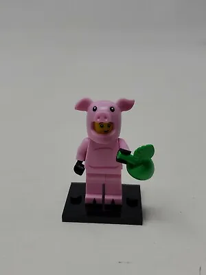 LEGO Series 12 Piggy Suit Guy Pig Pink Tail 71007 Boy Minifigure Costume • $26.96