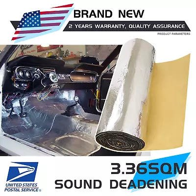 Vehicle-Insulation Heat Shield Soundproof Custom 315 X16 Wide Hood Celling Door • $42.48