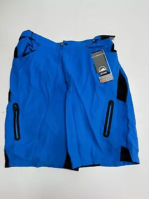 Zoic Ether Cobalt Blue 9” Liner Cycling Mountain Bike Shorts Men’s Size 2XL • $49.99