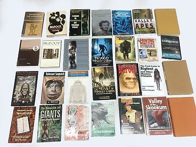 Bigfoot Sasquatch Book LOT Collection Bindernagel Heuvelmans And More! LOT 5 • $44