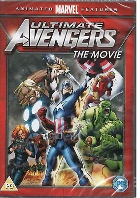 Ultimate Avengers The Movie Animated Marvel Features Uk Dvd New And Sealed • £3.13