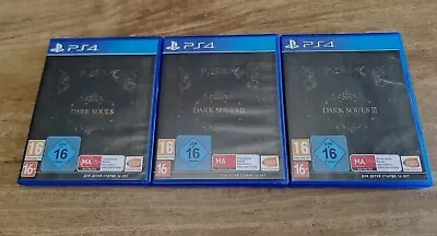 Dark Souls Trilogy - PS4 - Vgc - 3 Mint Discs! • $99.90